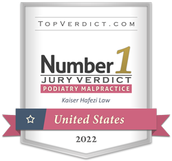 Number 1 Jury Verdict Badge